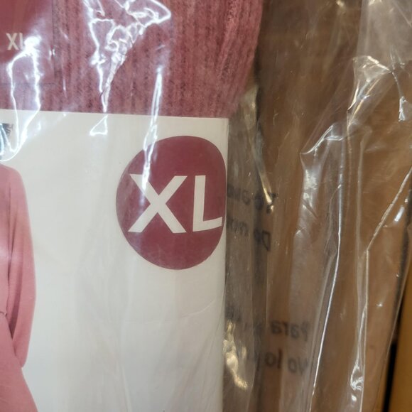 BB Dakota Ribbed 2 Piece Lounge Set XL Mauve New - Picture 3 of 5